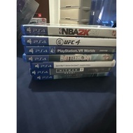 PRELOVED PS4 GAMES PS4 Games PS4 Game PS4 Games Disc PS4 Used Games BATCH 2