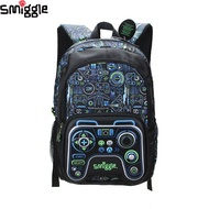 Australian Smiggle Original Children's Game Console Handle Schoolbag Boys Pupils Waterproof Backpack 16 Inch Super Cool Kids Bag&amp;--&amp;