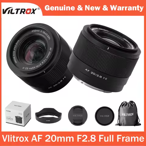 VILTROX 20mm F2.8 AF Full Frame Ultra Wide Angle Lens for Sony zve10 II A7CII a6600 a7iv Nikon Z8 Z9
