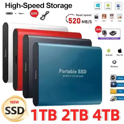 High Speed External Solid State Drive 1TB Portable SSD 16TB External Hard Drive External Hard Disk M