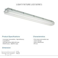 T8 140 Light Fixture LED Series FITTING