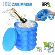 3D Mold Ice Bucket Ice Cube Maker 3D Silicone Ice Cube Mold