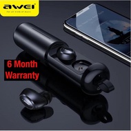 Awei T55 True Wireless Bluetooth Earbuds with Charging Case