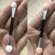 Shimmer, powder, makeup brush