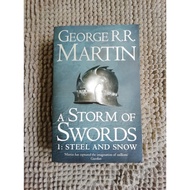 A Storm of Swords: Steel and Snow (A Song of Ice and Fire (1-in-2) #5) by George R.R. Martin