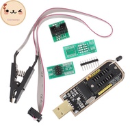 Chee CH341A 24 25 Series EEPROM Flash BIOS USB Programmer Module + SOIC8 Test Clip
 EN