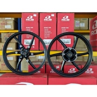 Racing Boy RCB RB SP522 SPORT RIM Honda RS150R RS150 RSX 160/160x17  Matt Black Gold RIM