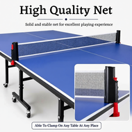 Portable & Retractable Ping Pong Net / Table Tennis Net / Ping Pong Bat Set