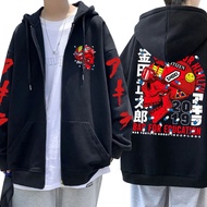 90s Anime Akira Neo Tokyo Zipper Hoodie Science Fiction Shotaro Kaneda Print Sweatshirts Coat Oversized Streetwear Zip Up Jacket XXS-4XL