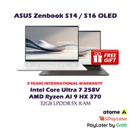 1TB ASUS Zenbook S14 S16 OLED Touch Screen Laptop / 32GB RAM / Intel Core Ultra 7 258V / AMD Ryzen A