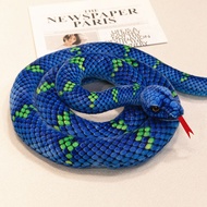 Artificial Snake Toy Boa Model Stuffed Fake Snake Funny Doll Props Doll Kids Birthday Gift for Boy