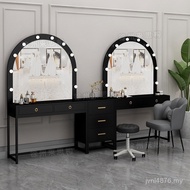 Makeup Artist School Mirror Dressing Table with Table One Photo Studio g Comb Lamp Beauty Salon Wedd
