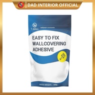 Super Strong and ECO Friendly Wallpaper Glue, Quick Drying, Odorless, Easy Fix Wallcovering