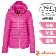 [WildLand] Free > Female 700FP Trackable Down Hooded Jacket Jacket Windbreaker Detachable Hooded Win