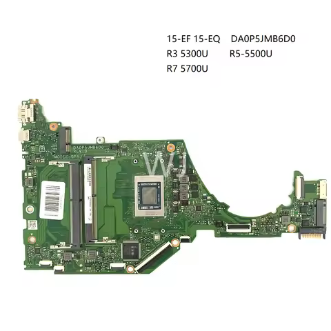 For HP 15-EF 15-EQ DA0P5JMB6D0 R3-5300U R5-5500U R7-5700U laptop Motherboard with 100% Tested