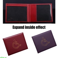 zebeaa. Disabled Badge and Timer Holder Hologram Safe Parking Permit Display Cover Parking Pass Perm