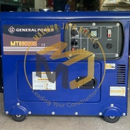 Promo Genset General Silent Mt 6800 Gs - 5000 Watt