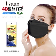 【K's 凱恩絲】 韓國KF94專利防護100%蠶絲4D立體口罩 2入組 (通過SGS檢驗認證、抗UV防曬50+、100%專利蠶絲)