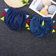Children Pants Children Shorts Denim PP Pants Dinosaur Tail Pants Bread Pants Boys Girls Triangle DK