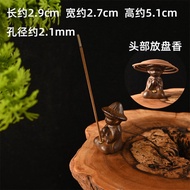 Mini Ceramic Incense Holder Indoor Home Decor Chinese Style Sandalwood Stand Incense Burner Incense