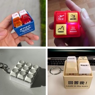 Boeing 737 Airbus EGPWS Warning Sound Simulator Pilot Keychain Boeing Airbus Commercial Aircraft Key