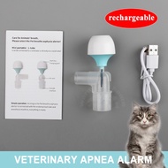 Rechargeable Veterinary Respiratory Apnoea Alarm Monitor, Dog Cat Breathing Choking Alarm Monitor