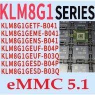 Ic eMMC KLM8 SAMSUNG KLM8G1GETF 041 KLM8G1GEME 041 KLM8G1GENS B041 KLM8G 8GB Universal Storage