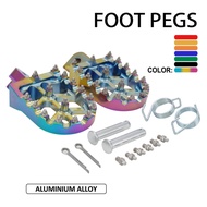 JFG ที่รองเท้าแข่งมอเตอร์ไซค์อุปกรณ์เสริมสำหรับ TW200 PW50 PW80 TTR90 CR CRR XR 50 70 80 100 110 KLX