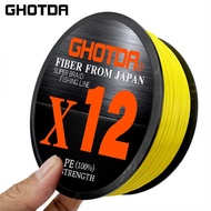GHOTDA1m 12PE Braided Strong Horse Fishing Line Anti-Bite Line Fishing Line Fishing Line Fishing Lin
