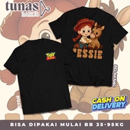 Women's Adult T-shirt - Jessie Toy Story Two Motif - Women's Clothing - 24s Combed Material -