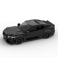 M MOC Small Particle Car Model Series BMW M4 spd Series 8 Grid Sports Car Boys Building Block Toy Gi