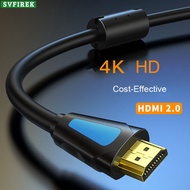 HDMI Cable HDMI2.0 HD Cable Support ARC 3D HDR 4K 60Hz Ultra HD for Splitter Switch PS3/4 TV Project