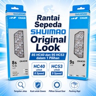 8-Speed Bicycle Chain 9-Speed 116 Links Compatible with Shimano & SRAM, Suitable for MTB or Road Bik