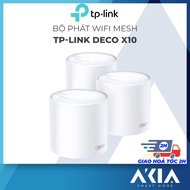 Bộ Phát Wifi Mesh TP-Link Deco X10 AX1500 chuẩn Wifi 6 kết nối nhiều thiết bị phủ sóng rộng