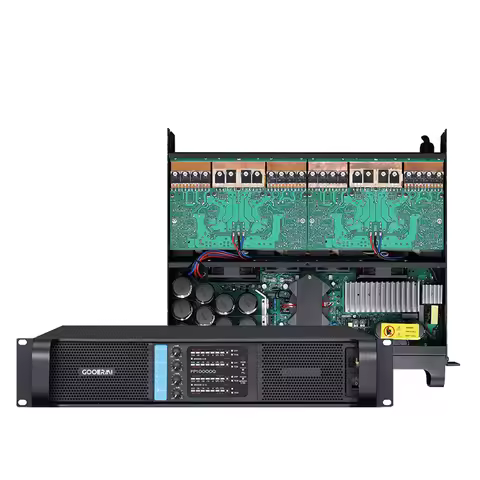 MIA-FP12000Q 2*4600W 2CH Power Amplifier Class D/H Two Step Power Supply Dual Channel Power Amplifie