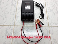 เครื่องชาร์จแบตเตอรี่ลิเธียมฟอสเฟต 12V  24V 36V 48V 60V 72V LiFePO4 Lithium Phosphate Battery Charger ไฟเต็มตัดอัตโนมัติ