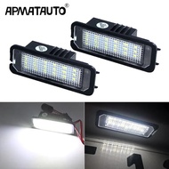 LED Number Car License Plate Light Lamp For Porsche Boxster 987 981 982 Spyder Cayenne 958 92A 911 C