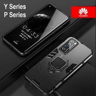 (Magnetic Armor)HUAWEI Y5P Y6P Y7P Y7A HONOR10LITE HONOR9A Ring Phone Case