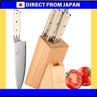 Nanfang Brothers Knife Set: VG10 Steel Core + Damascus Steel. Includes a Santoku Knife, Chef's Knife