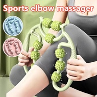 9 Wheels Massage Roller Muscle Relaxer Neck Massage Roller Alat urut kaki Leg Massager