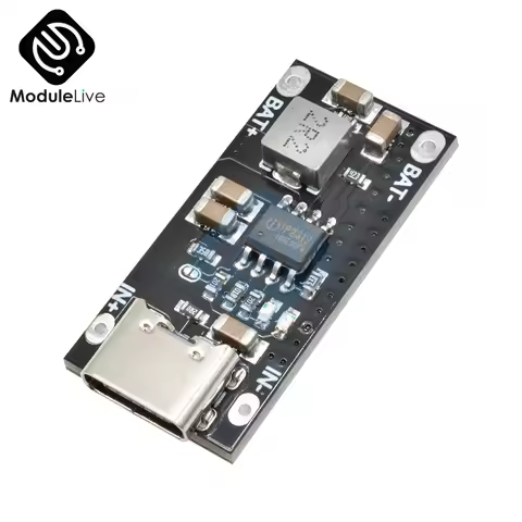 Type C USB C Input High Current 3A 5V To 4.2V 4.35V Polymer Ternary Lithium Battery Fast Charging Bo
