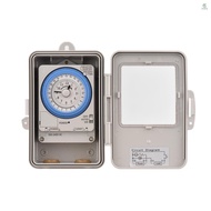 Mechanical 24 Hours Ti Switch IP53 Rating Programmable Electrical Ti Switch Box AC 100-240V 15 Minut