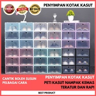 Ready Stock Rak kasut plastik bertutup murah cabinet kasut rack kasut murah almari kasut kotak kasut