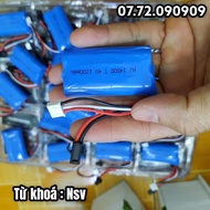 Nsv Pin xe điều khiển 14500 7.4v 1200mah pin sạc cho xe mô hình điều khiển từ xa