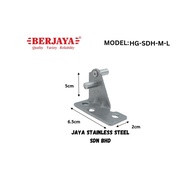(JAYA FREEZER) OLD MODEL ~ BERJAYA S/STEEL CHILLER / FREEZER CENTER DOOR HINGES ( SOLID DOOR RIGHT &