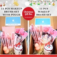 Christmas Gift Box Makeup Brush Set Gift Box for Woman, Christmas Beauty Set, Christmas Gift Ideas