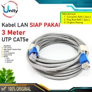 UTP LAN Cable CAT5 UTP Cable3m 3 Meters RJ45 Cable 3 Meters Ready to Use