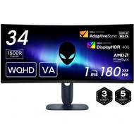New Alienware AW3425DWM 34inch WQHD 180Hz,1ms Curved Gaming LED Monitor