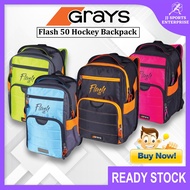 Grays Flash 50 Hockey Backpack Beg Galas Hoki Beg Hoki Hockey Stick Bag Beg Kayu Hoki