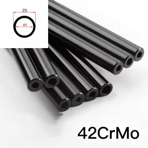 25mm Seamless Steel Pipe Hydraulic Alloy Precision Steel Tubes Explosion-proof TubeInside and outsid